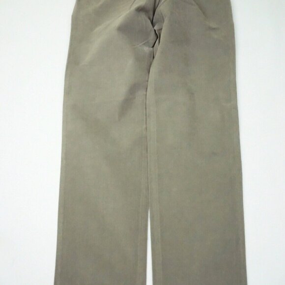 Isaia Tinto Slim Brown Textured Cotton Blend Casual Men Chino Pant 48R EU NEW - Picture 8 of 8